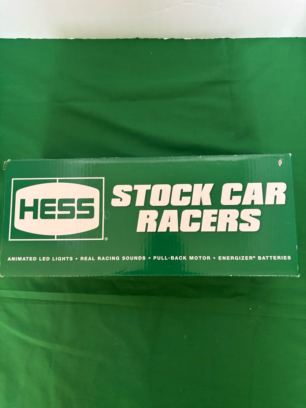 HESS Stock Car Racers Box - Green and White